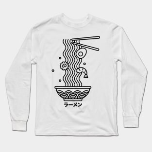 Ramen Noodle Bowl Long Sleeve T-Shirt